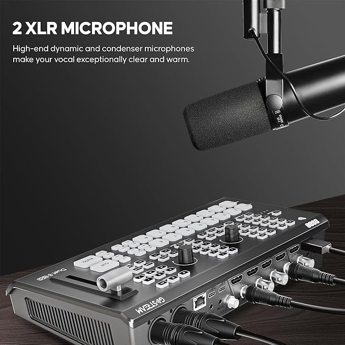 Osee GoStream Duet 8 ISO, 8 Channels Video Switcher
