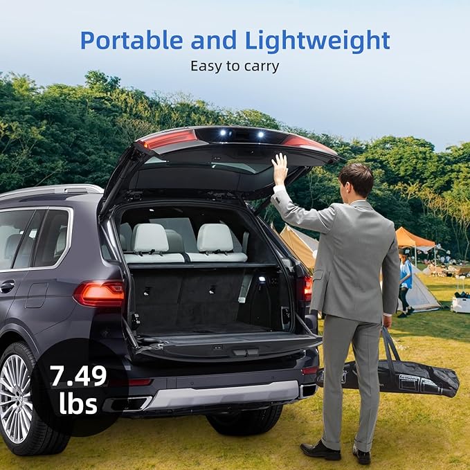 Projector Screen Outdoor Portable Movie: 120 inch Foldable Projection Screen