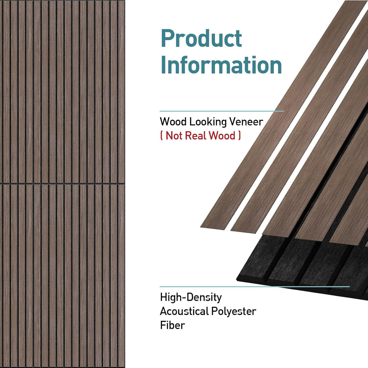 6 Pack Acoustic Wall Panels, 47.2" X 23.6" Sound Absorbing Panels, ...