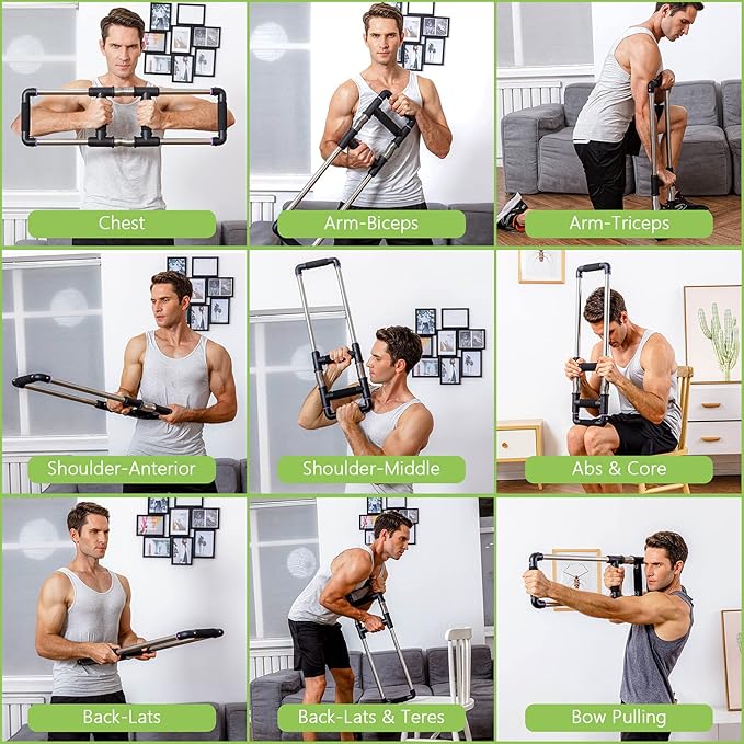 GoFitness Push Down Bar Machine