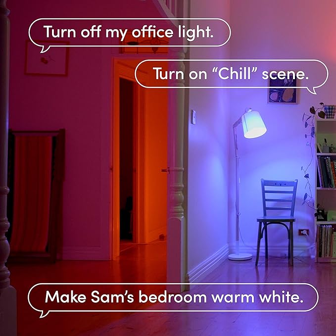 LIFX Starter Kit, Smart Color 800 Lumen Bulbs, Smart Switch Compatible