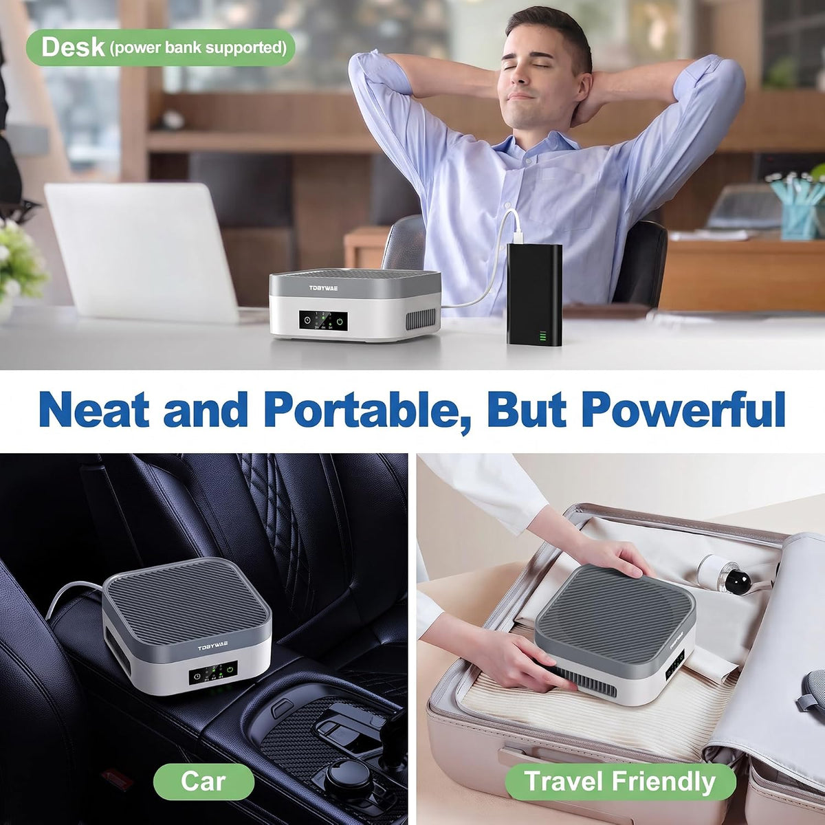 Air Purifier for Home – True HEPA Filter for Pets,Smoke & Allergies