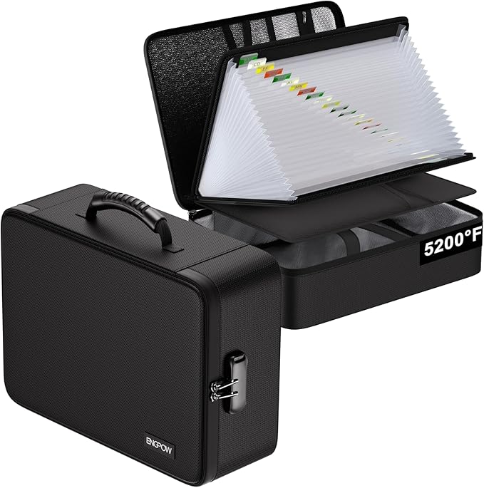 ENGPOW Fireproof Document Box