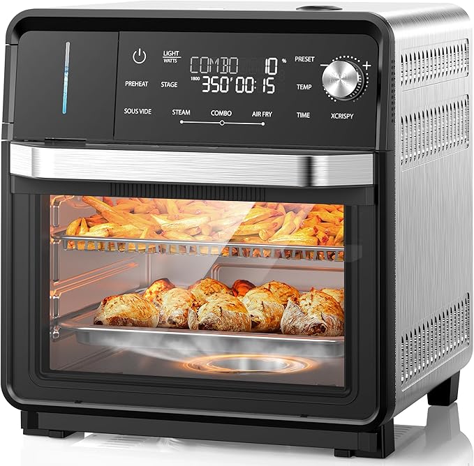 Nuwave Combi Steam Oven, Non-Toxic Stainless Steel Multi-Cooker