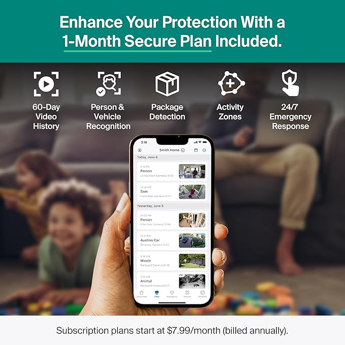 Arlo Essential XL Security Camera 2K