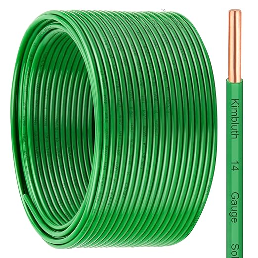 THHN Wire 14 Gauge 150 FT OFC Electrical Wire, 14 AWG Solid Copper Wire Rated