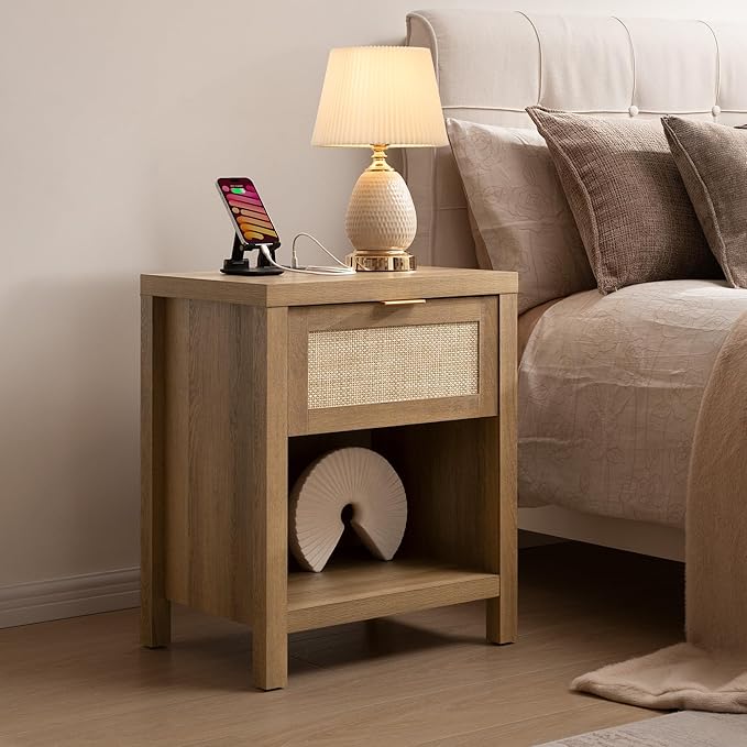 SICOTAS Nightstands Set of 2