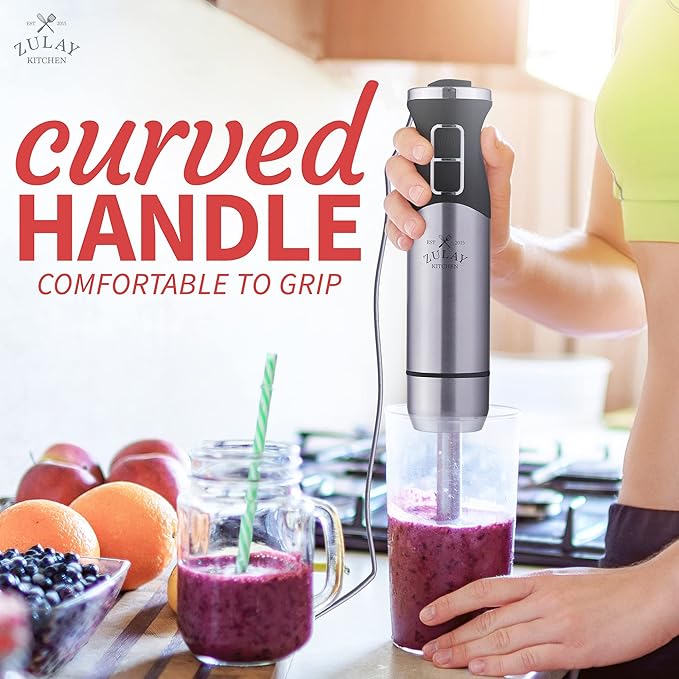 Zulay Immersion Blender Handheld