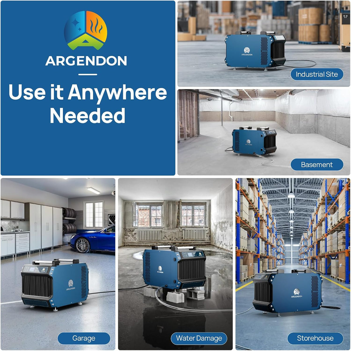 Commercial Dehumidifier for Crawlspace, 5-Year Limited Warranty