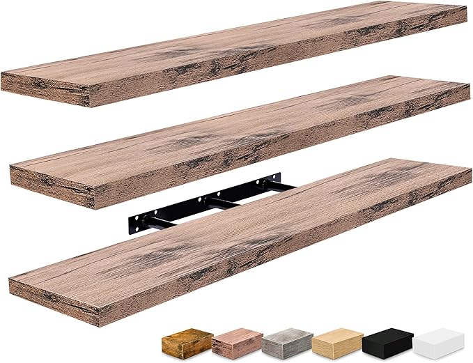 Sorbus Floating Shelves for Wall (3 Pack)