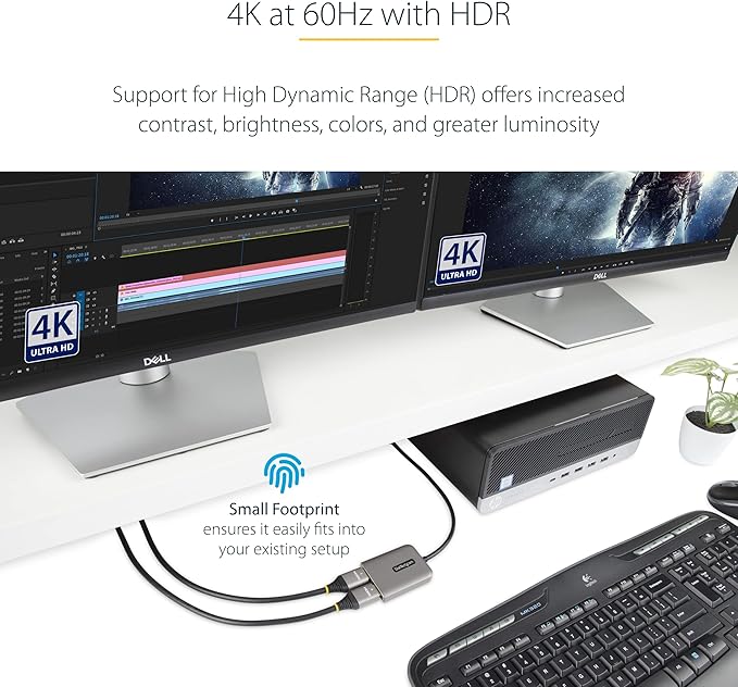 StarTech.com DP to Dual HDMI MST HUB