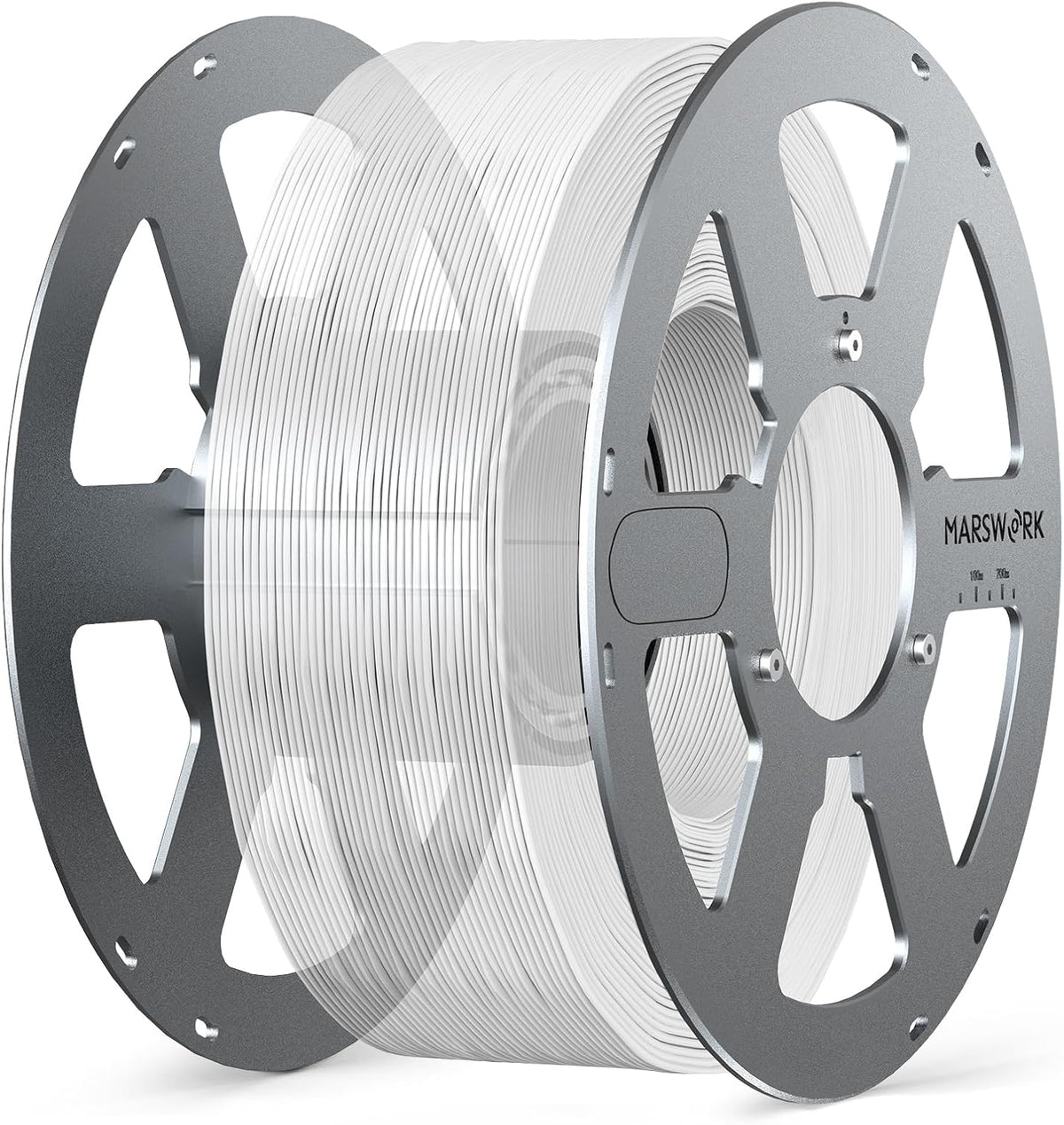 Aluminum Reusable Spool for Refill Filament, All-Metal Design with Smooth Pre...