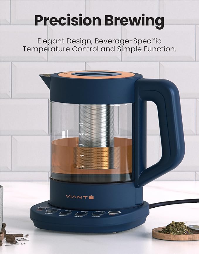 Vianté Electric Kettle With Infuser