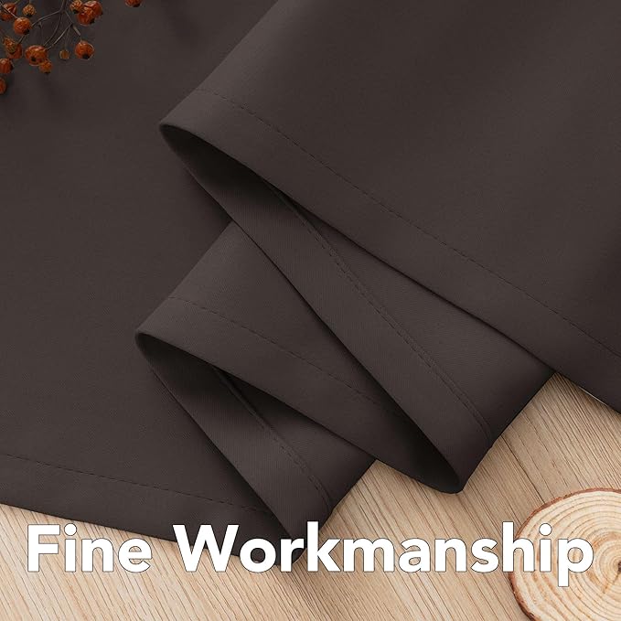 H.VERSAILTEX Thermal Insulated Blackout Curtains (Set of 2)
