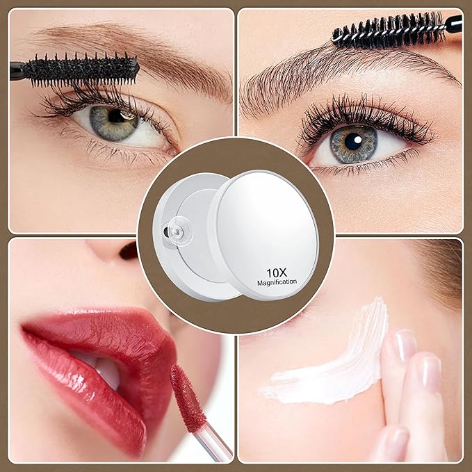Vanity Mirror with Lights, Makeup Mirror with 17 Dimmable LED Bulbs, 3 Color
