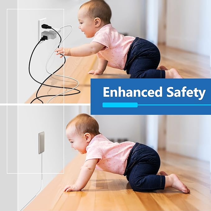 LIDER Flat-Face Outlet Extender