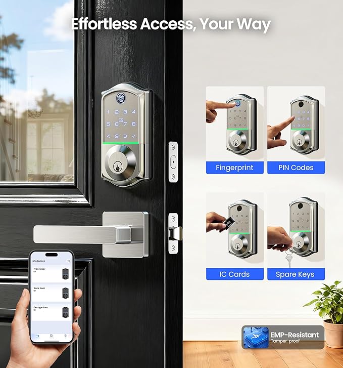 Veise VE017-B Fingerprint Smart Lock
