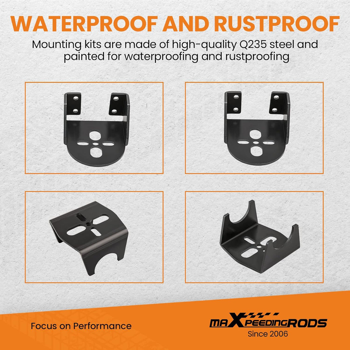 maXpeedingrods Triangulated 4 Links Suspension Kit Air Suspension Bags Kit