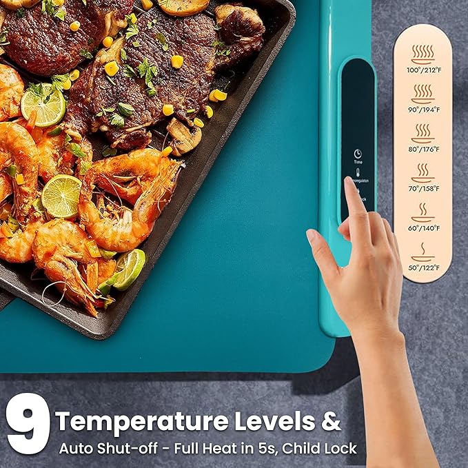Food Warming Mat – 24" Electric Buffet Heating Tray