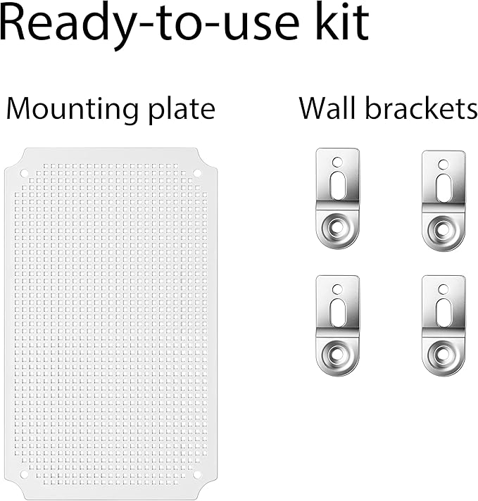 Gratury Junction Box, IP67 Waterproof Plastic Enclosure