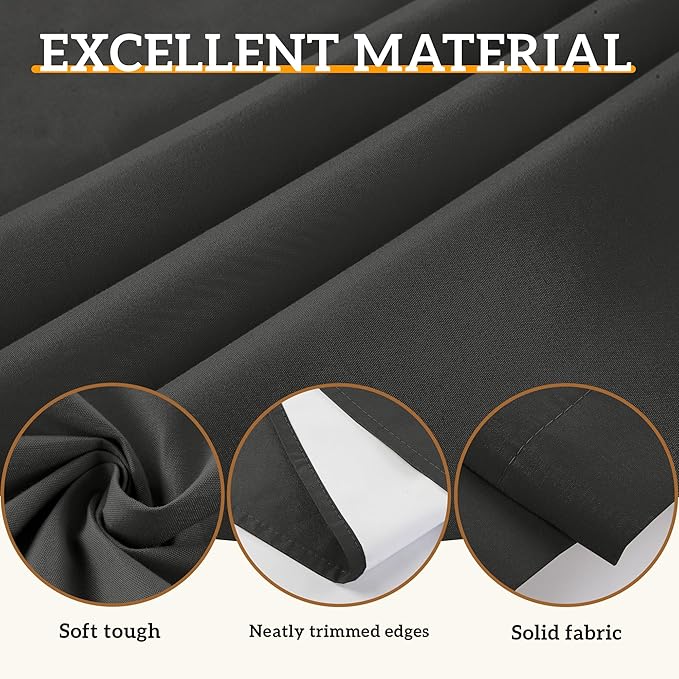 100% Blackout Curtains 54 Inch Length