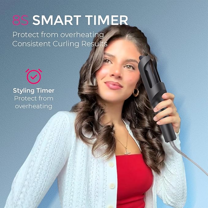 TYMO Automatic Rotating Curling Iron