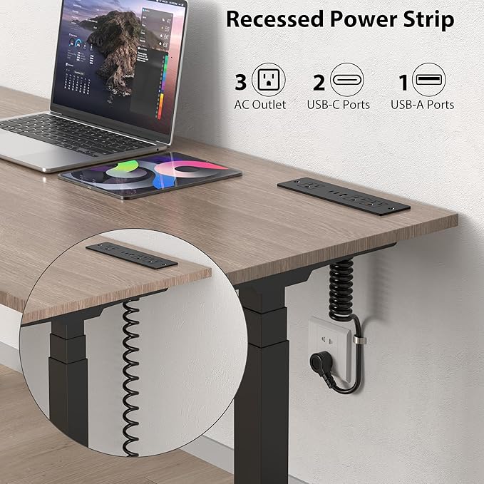 Furniture Drawer Outlet, Recessed Power Strip
