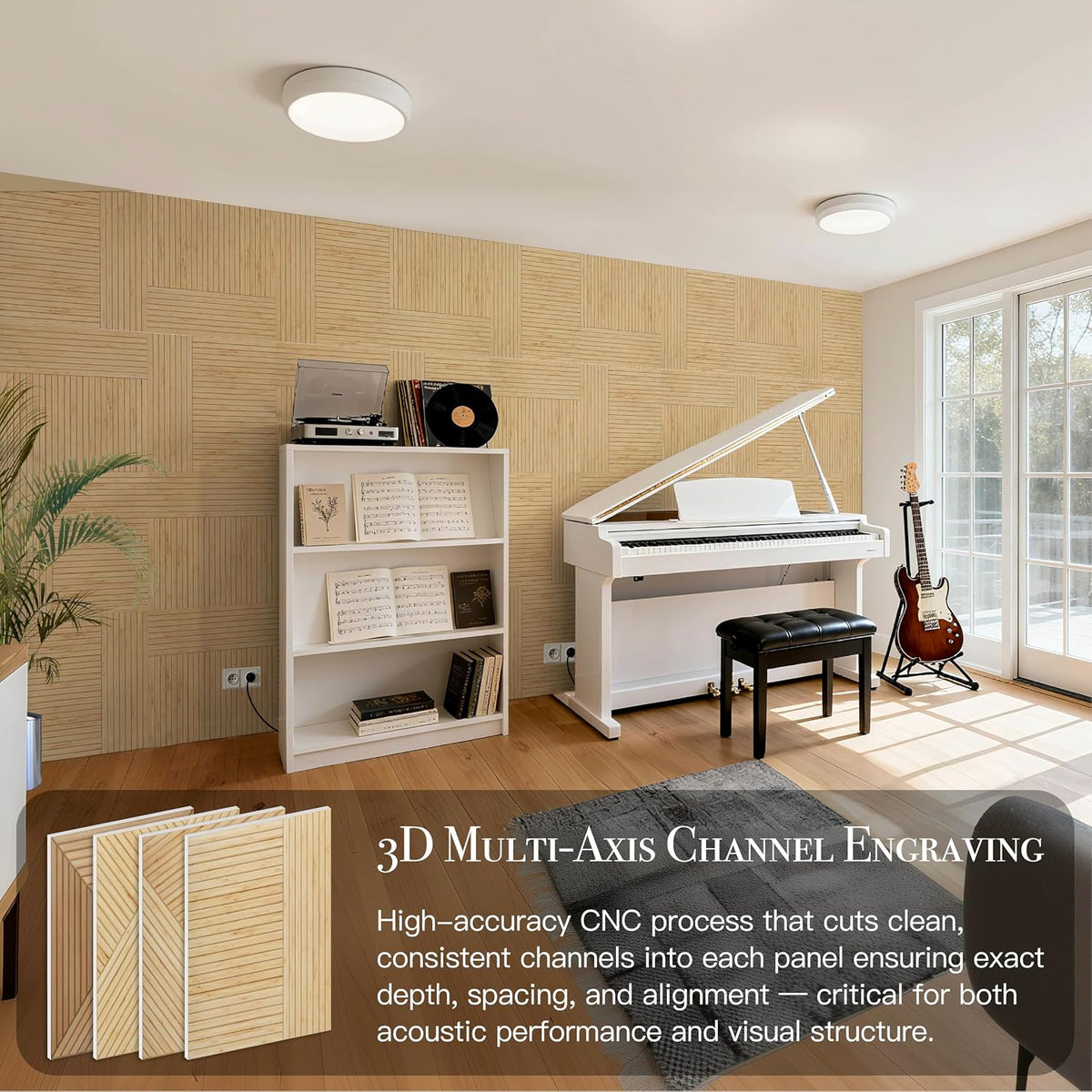 Soon Global Acoustic Wall Panels, Zen Split