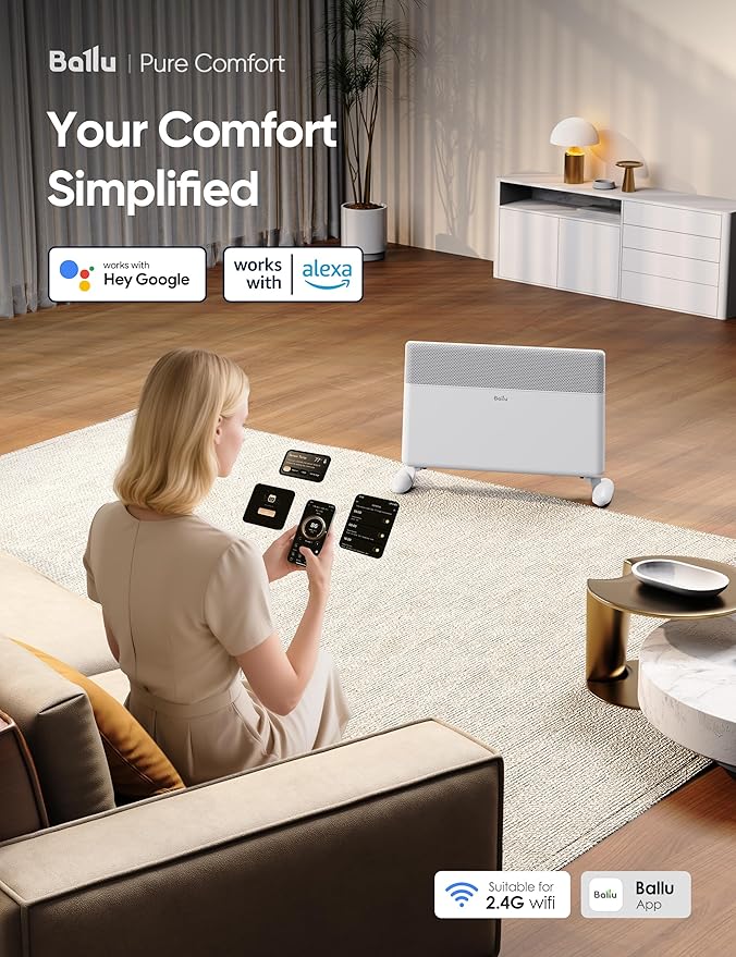 Ballu Convection Panel Space Heater