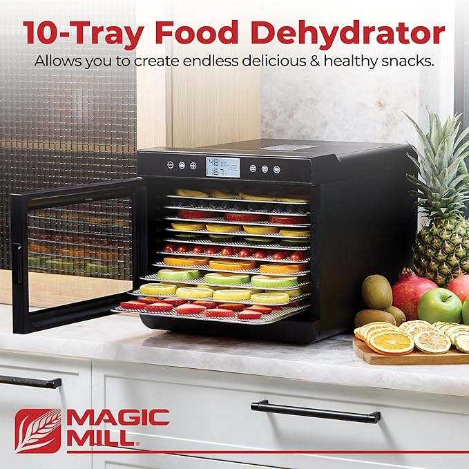 Magic Mill Premium Food Dehydrator Machine 700W Dryer