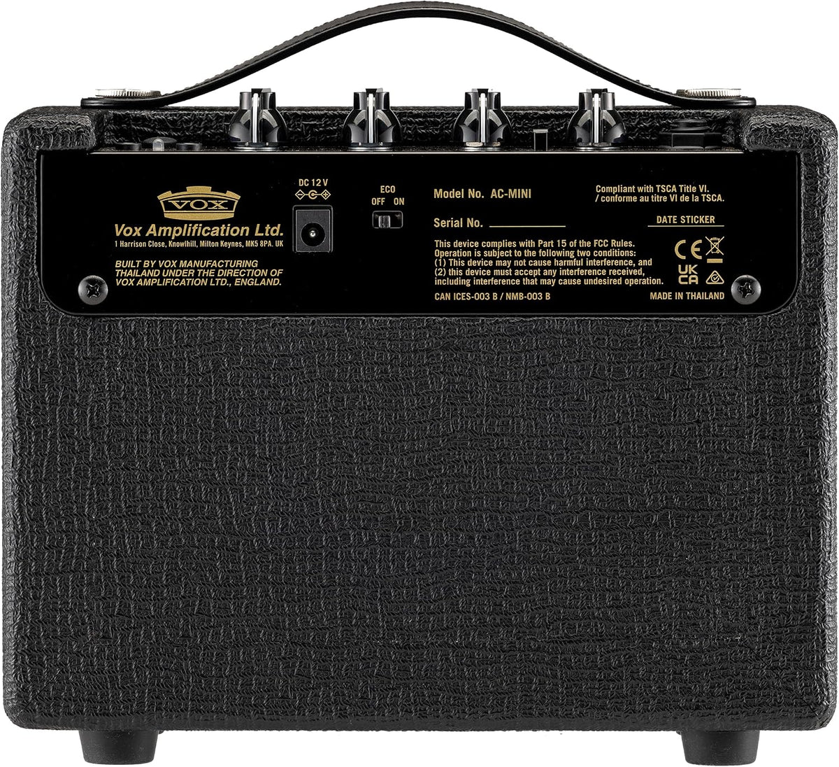 Vox AC MINI Compact 10W Guitar Amp w/Analog Dynamic Response Circuit