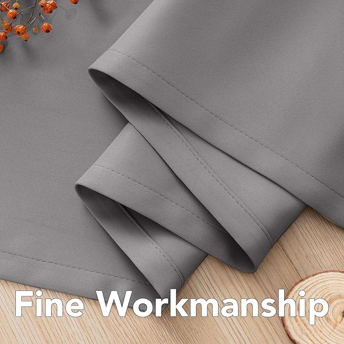 H.VERSAILTEX Three Pass Microfiber Blackout Thermal Insulated Grommet Panel (...