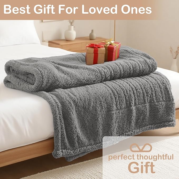 Electric Heated Blanket Full Size 72"×84"