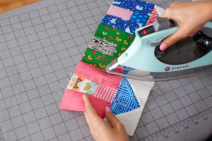 SINGER SteamCraft Plus Digital Display Iron, Five Fabric Settings, OnPoint Tip