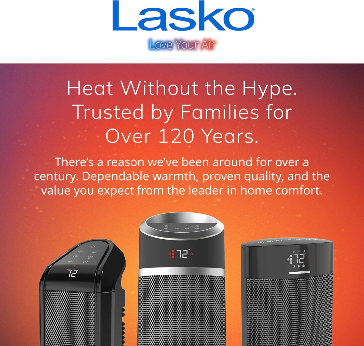 Lasko 29" Ceramic Tower Space Heater with Remote Control - Black - 5586